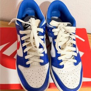 Nike Royal Blue and White Athletic Shoes